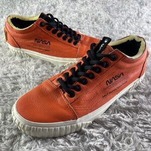 Vans Old Skool NASA Space Voyager Sneakers Womens 8 Firecracker Orange Space USA